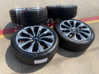 24" Cadillac Escalade PLATINUM OEM wheels rims V SET 2024 2025 2026 2027 NEW
