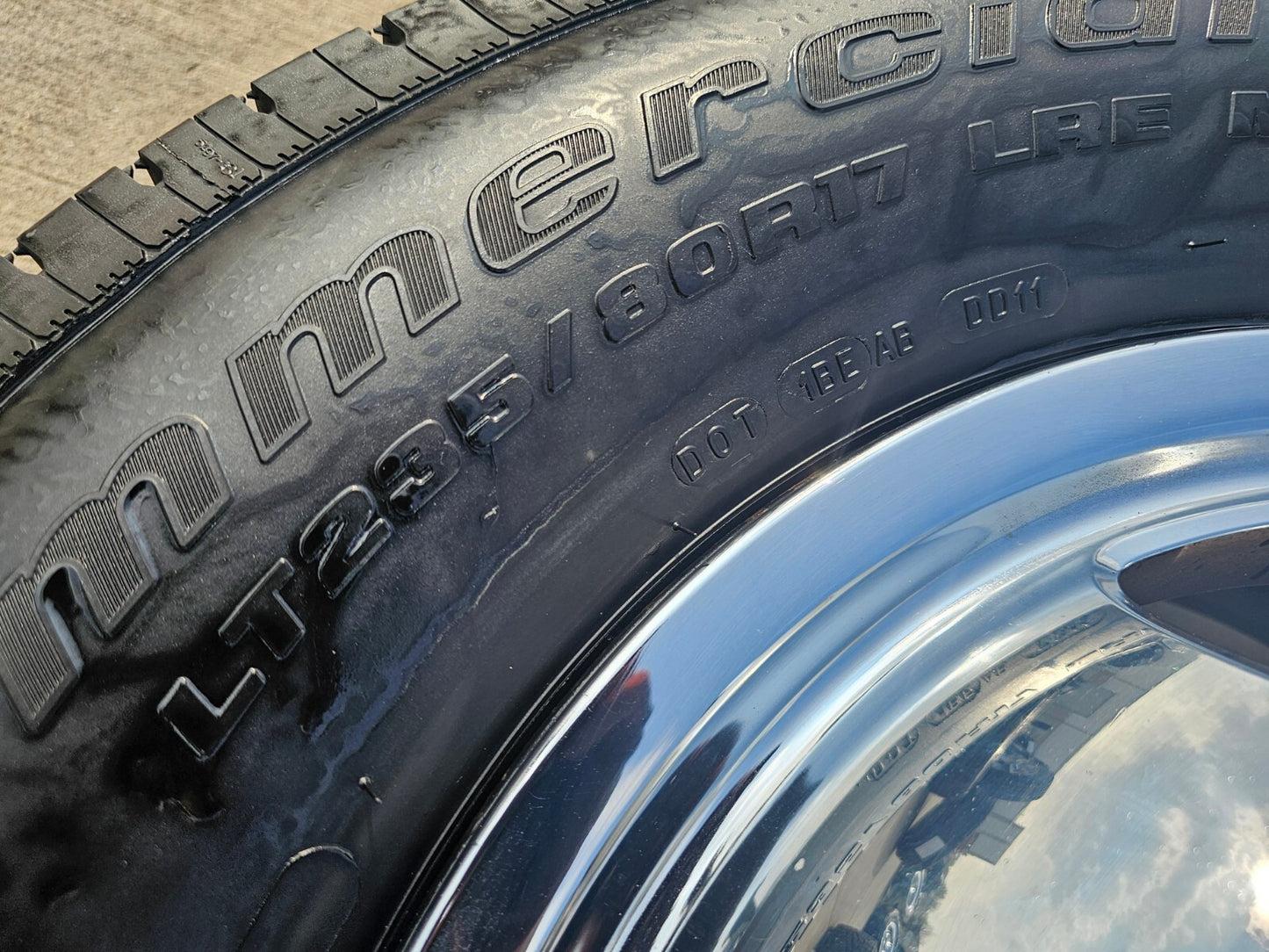 17" Dodge Ram 3500 Dually Laramie 8x200 wheels rims 2703 2704 OEM tires