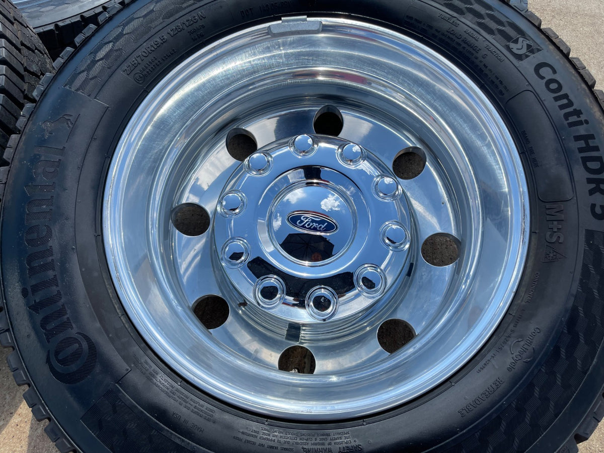 19.5" Ford F-450 Dually F-550 rims wheels RAM 4500 OEM 10x225 2026 2027 SET NEW