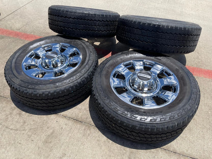 20" Ford F-250 F-350 OEM chrome Lariat wheels rims 10295 25085 10552 2024 2025