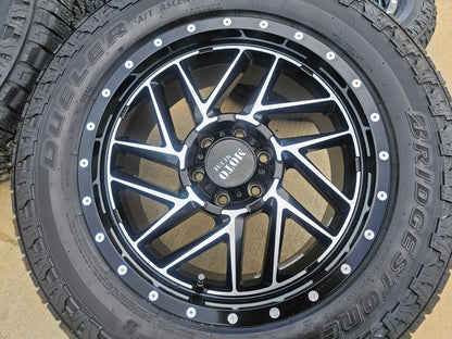 20x9 20" MOTO METAL MO985 Breakout Silverado RAM Tacoma wheels rims 6x139 6x5.5