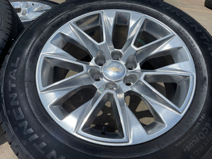 NEW 20" Chevy Tahoe Silverado LTZ OEM wheels rims SET RIM# 5920 Yukon 1999-2027