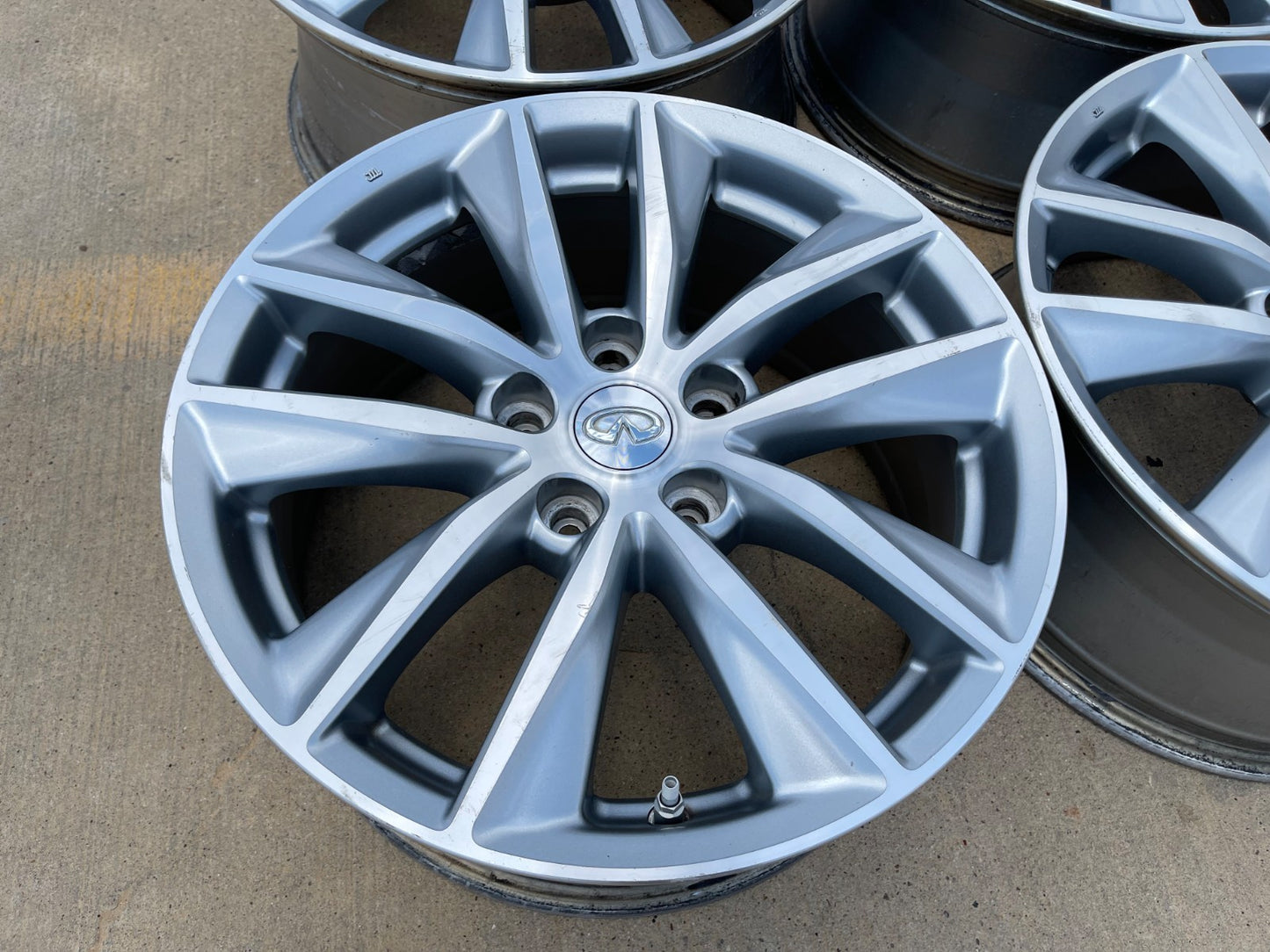 17" Infiniti Q50 G37 OEM 73763 73784 wheels rims SET Nissan Altima Maxima