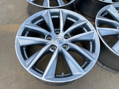 17" Infiniti Q50 G37 OEM 73763 73784 wheels rims SET Nissan Altima Maxima