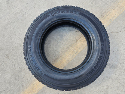 (1) 225/70/19.5 Continental Conti Hybrid HD3 tire 225/70r19.5 LT 14 PLY