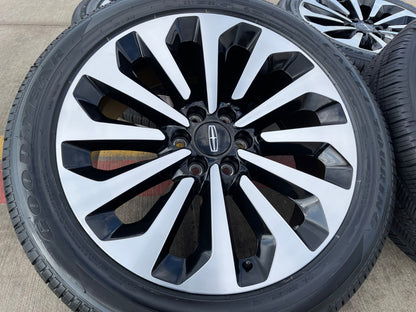 22" Lincoln Navigator L OEM 95385 10498 rims wheels 2022 2023 2024 2025 2026 NEW
