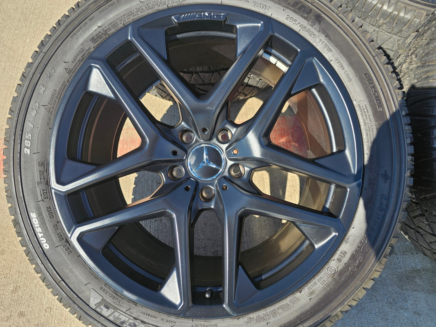 21" Mercedes G Wagon G63 AMG OEM wheels rims 2020 2021 2022 2023 2024 MICHELIN
