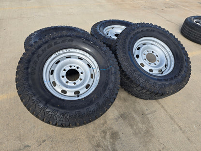 17" Dodge Ram 2500 3500 STEEL OEM 2312 2185 wheels rims GOODYEAR A/T 35"