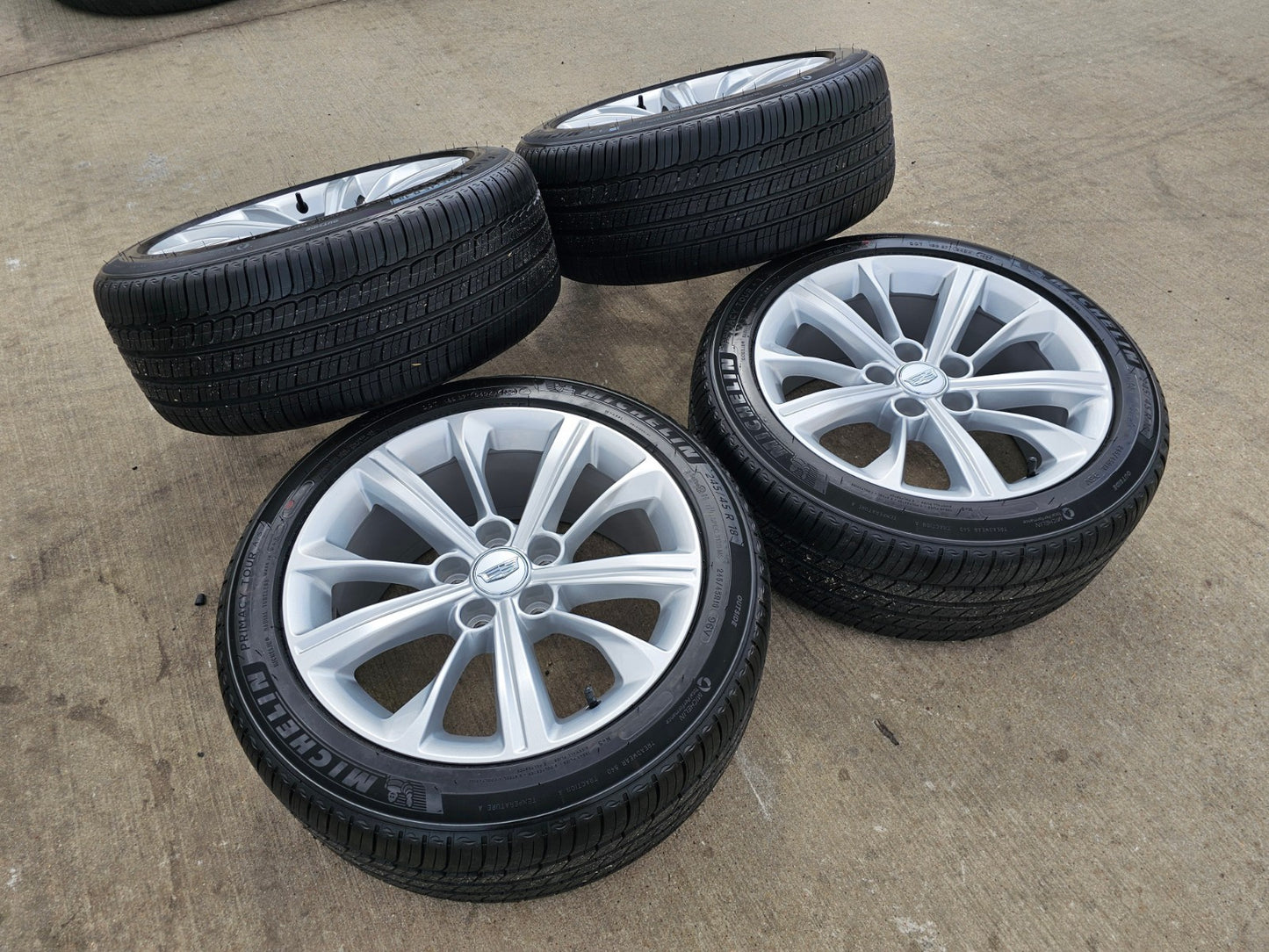 18" Cadillac CT5 Platinum OEM 94114 wheels rims 2023 2024 2025 NEW MICHELIN