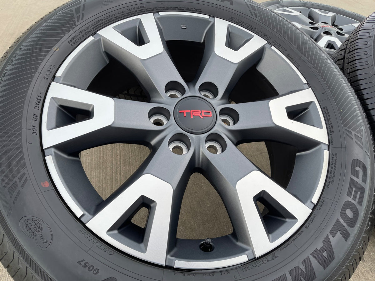 20" Toyota 4Runner TRD OEM 94198 wheels rims Tundra Sequoia 2025 2026 2027 NEW