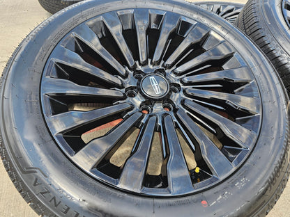 22" Lincoln Navigator OEM 10178 rims wheels BLACK LABEL SET 2021 2023 2026 NEW