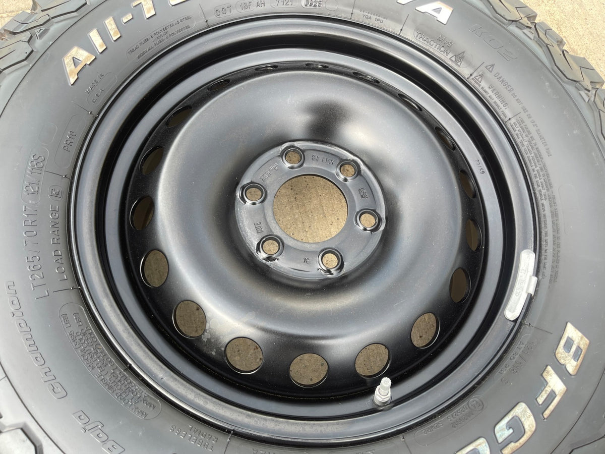 17" INEOS Grenadier Quartermaster OEM wheel rim 2025 2026 2027 NEW BFG KO2 A/T