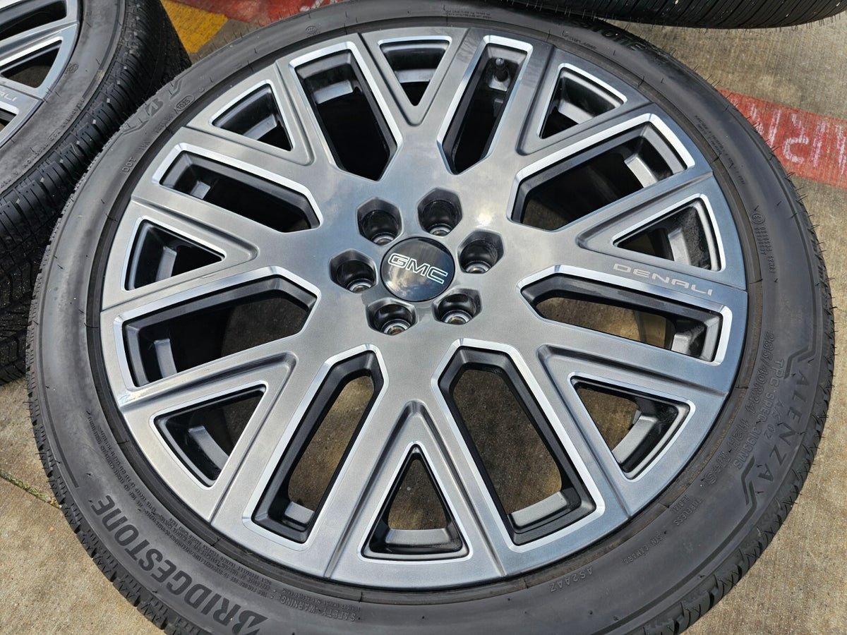 24" GMC Yukon Sierra DENALI OEM wheel rim tire 2022 2023 2024 2025 2026 NEW