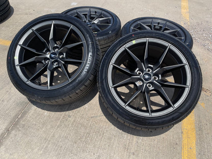 19" Ford Mustang GT Dark Horse OEM 95839 95840 wheels rims 2025 2026 2027 NEW