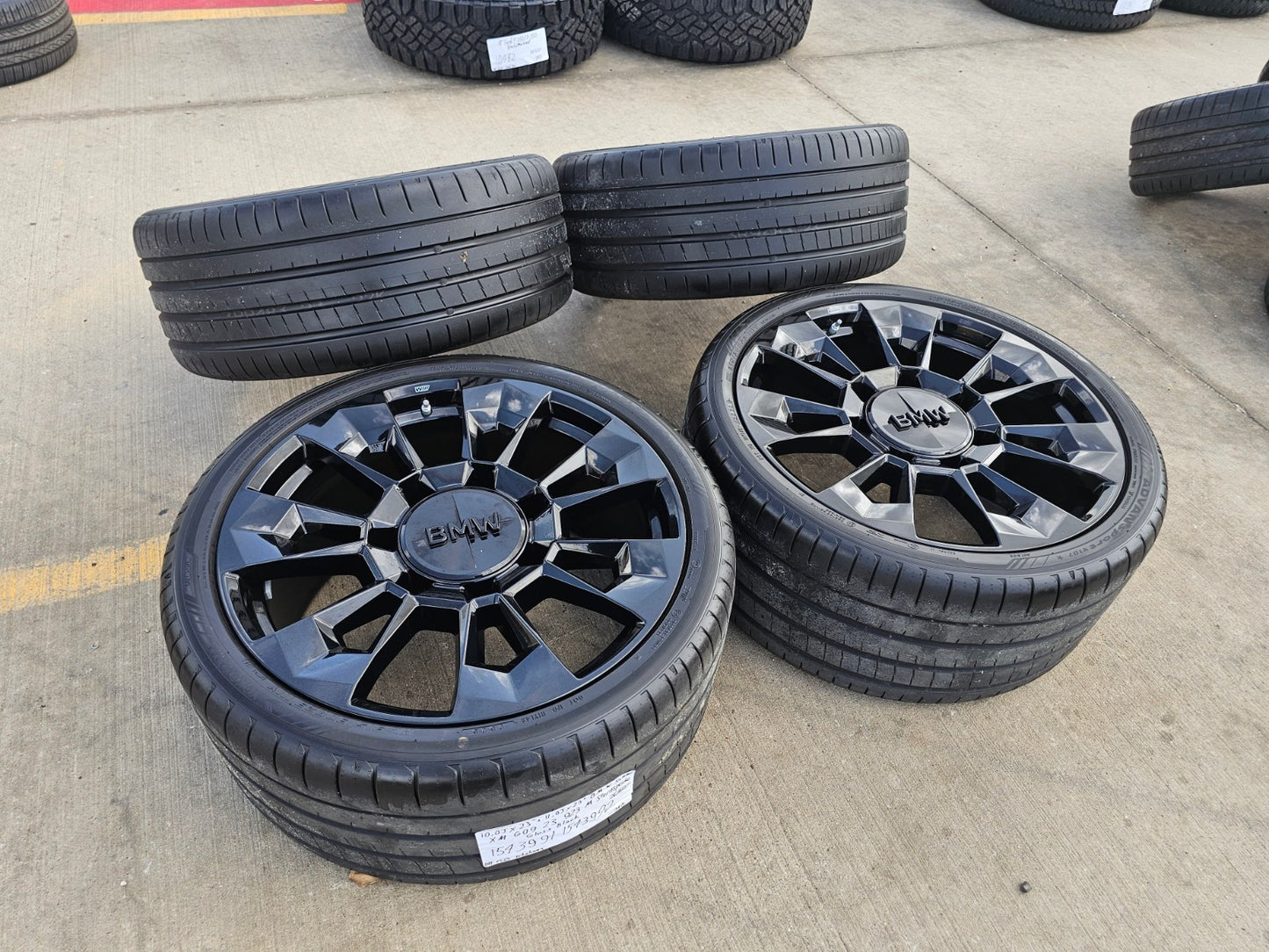 23" BMW X7M X5 X6 X7 XM OEM Series wheels rims tires SET 2024 2025 2026 2027 NEW