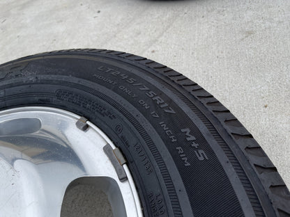 17" Ford F-350 Dually OEM 10477 FRONT rim wheel tire spare single COOPER