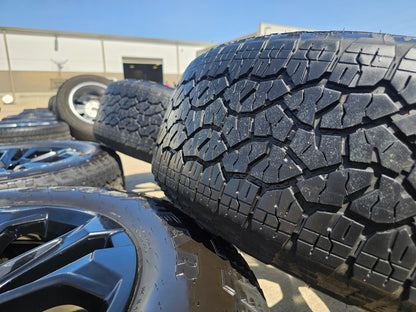 20" Chevy Tahoe Silverado OEM 14090 95417 wheels rims tires SET GOODYEAR A/T