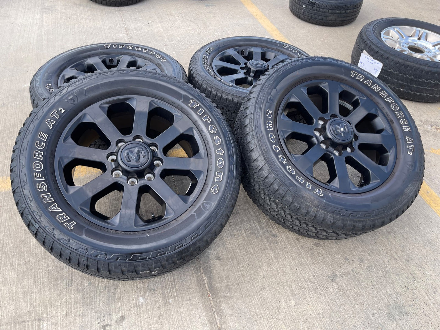 20" Dodge Ram 2500 3500 LARAMIE OEM 2700 SET wheels rims 2024 2025 2026 2027