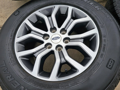 18" Ford F-150 Lariat OEM rims wheels 10342 tires 2021 2022 2023 2024 2025