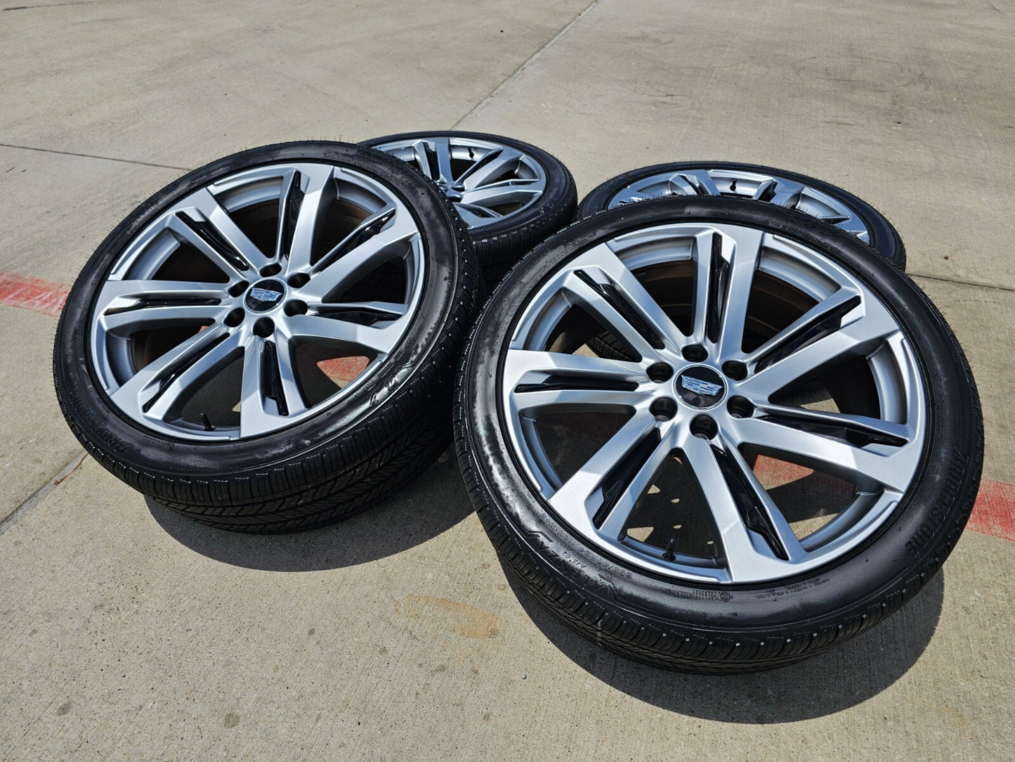 24" Cadillac Escalade V OEM wheels rims tires 2022 2023 2024 2025 2026 NEW