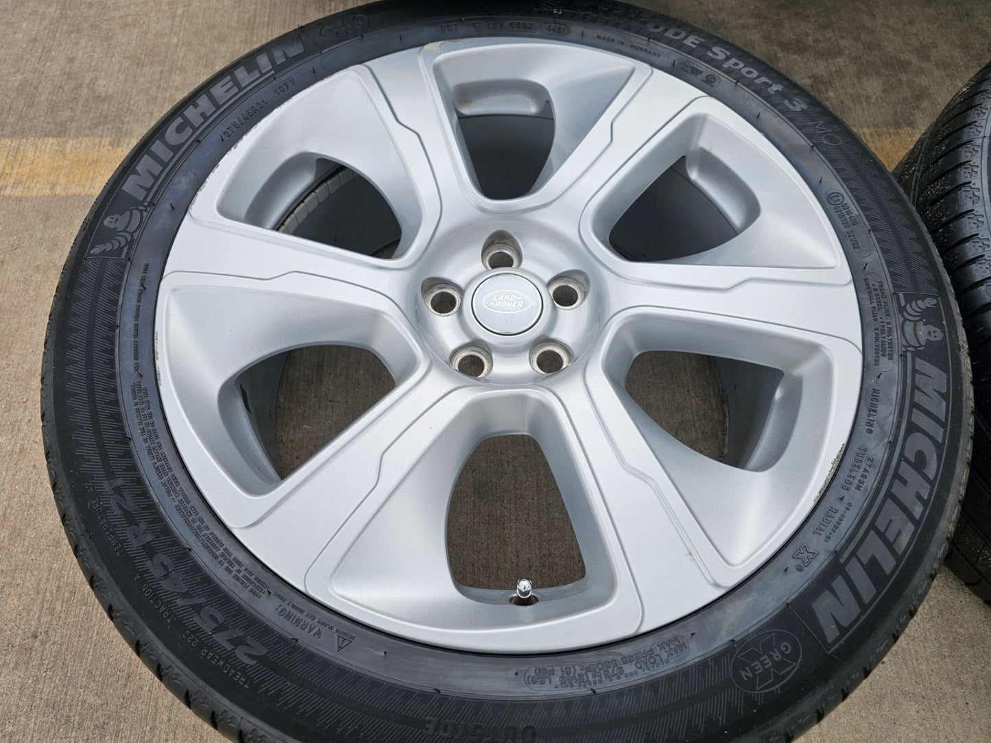 21" Land Rover Autobiography OEM 72318 72319 Range wheels rims MICHELIN