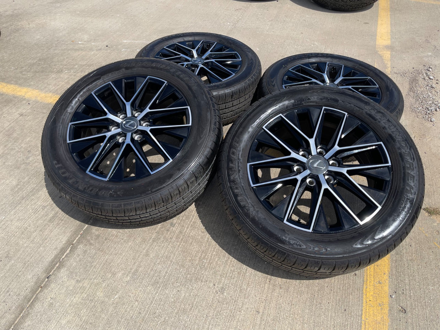 20" Toyota Land Cruiser Tundra OEM wheels rims 10545 Lexus GX550 LX600 SET