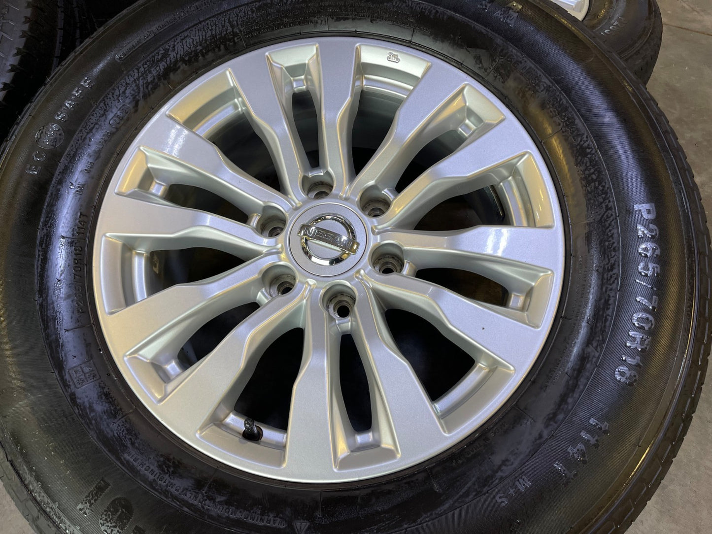 18" Nissan Titan Armada OEM wheels rims tires A/T RIM# 62737 FITS 2006-2027