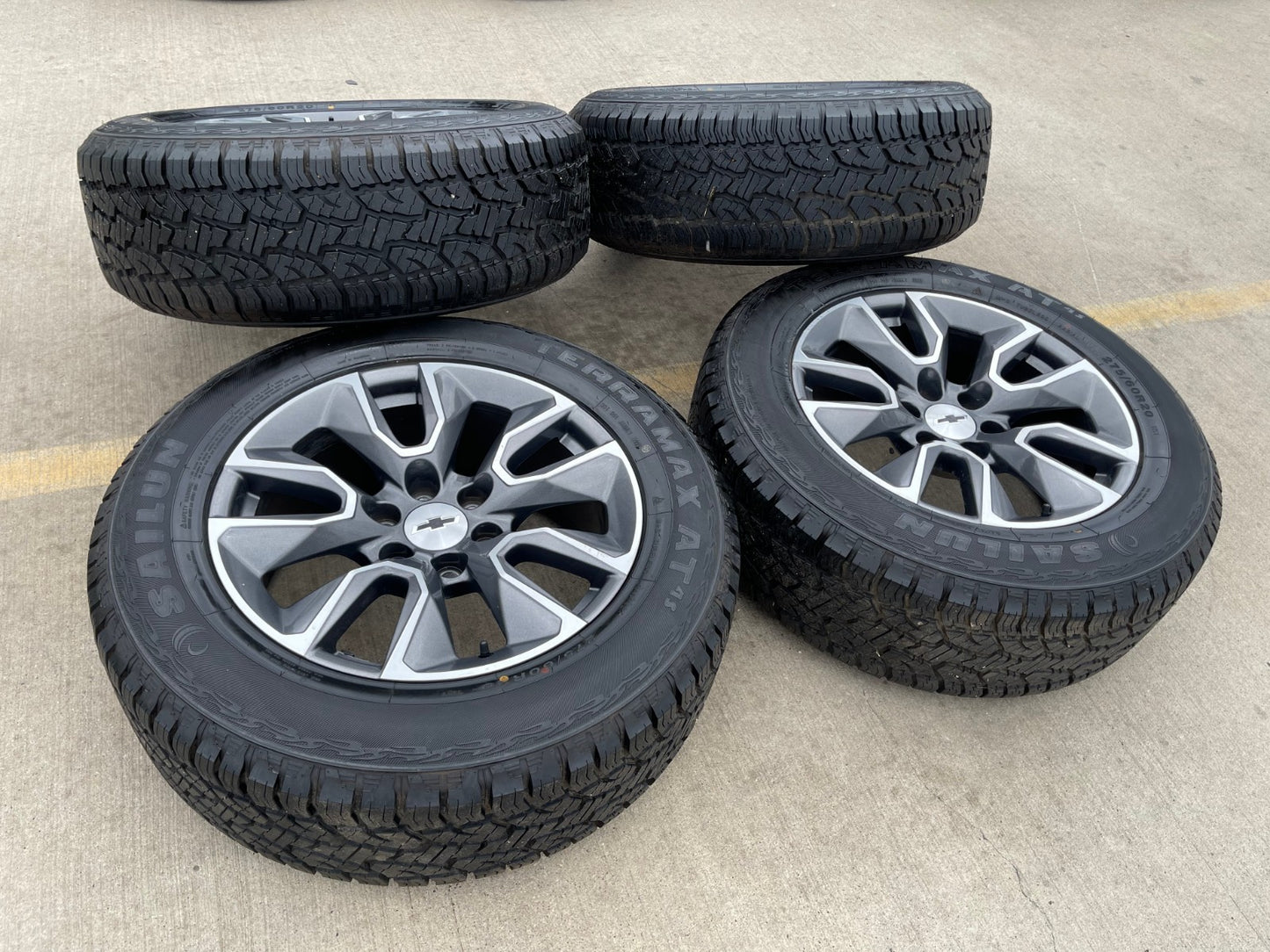 20" Chevy Silverado 1500 Tahoe Suburban OEM 5915 5916 SET wheels rims 2005-2027