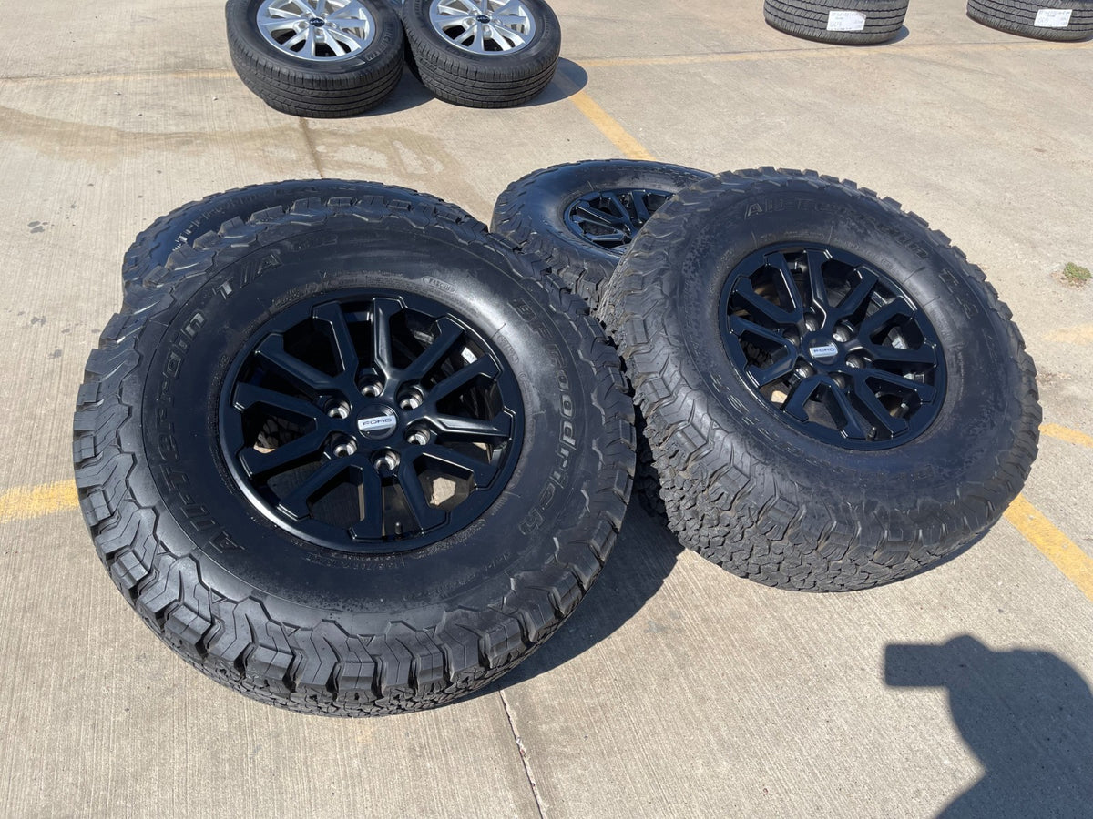 17" Ford F-150 Raptor OEM 10611 rims wheels Bronco SET 2026 2027 BFG 35"