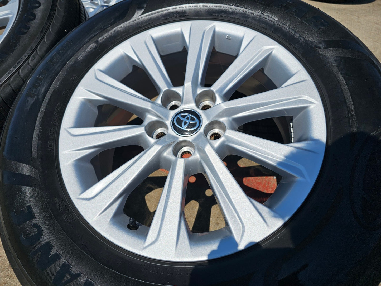 18" Toyota Grand Highlander OEM wheels rims tires Lexus TX350 2024 2025 2026