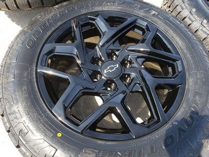 20" GMC Sierra Yukon AT4X Tahoe OEM 95369 wheels rims 2023 2024 2025 NEW