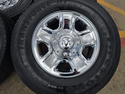 18" Dodge Ram 2500 3500 STEEL chrome OEM 2473 wheels rims 2023 2024 2025 2026