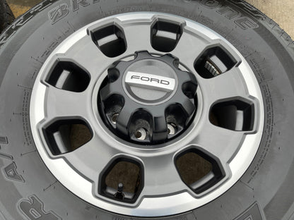 18" Ford F-250 F-350 OEM TREMOR 10482 rims wheels 2024 2025 2026 BRIDGESTONE