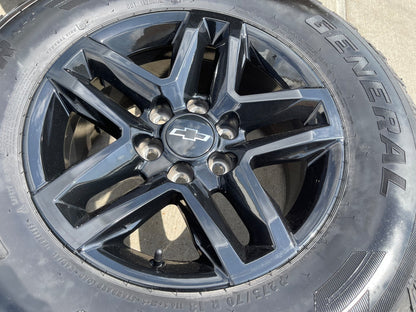 18" Chevy Silverado ZR2 Tahoe TRAIL BOSS Sierra OEM 5911 wheels rims GENERAL A/T