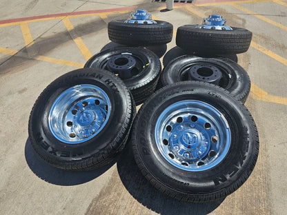 17" Dodge Ram 3500 Dually Laramie 8x200 wheels rims 2701 2702 OEM 2023 2024 NEW