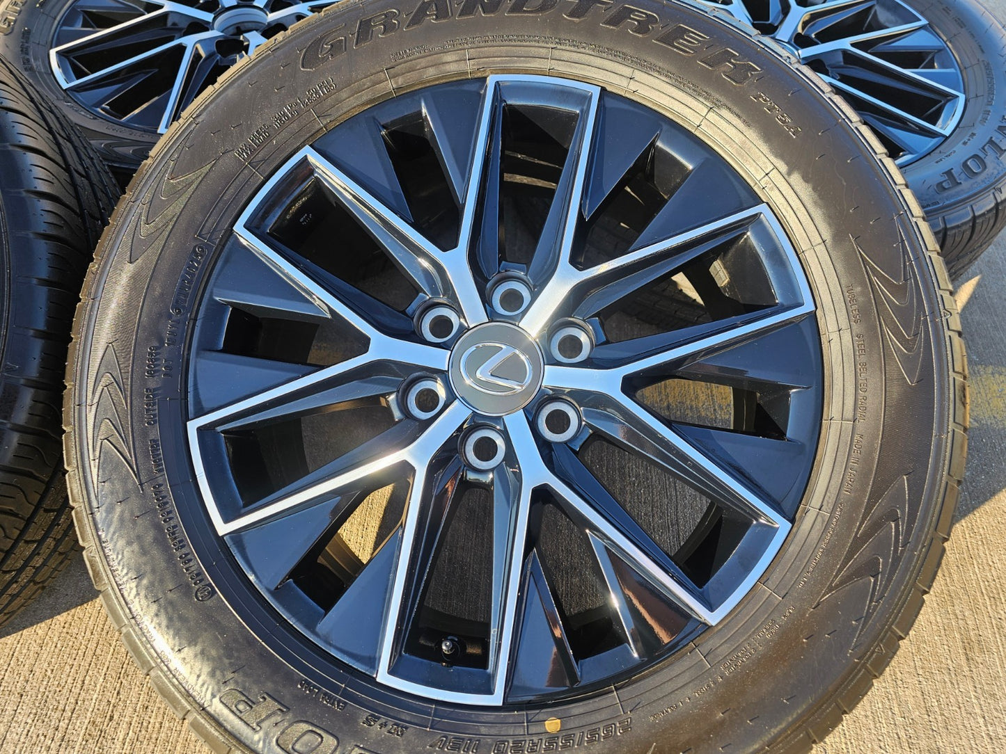 20" Lexus GX550 OEM wheels rims Toyota Land Cruiser Tundra 10545 LX600 NEW 2026