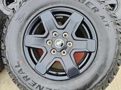 17" Ford Bronco wheels rims 95292 10383 SASQUATCH Ranger 2022 2023 2024 2025 NEW
