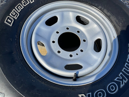 17" Ford F-250 F-350 OEM 3828 wheels rims tires HANKOOK DYNAPRO A/T2 35"