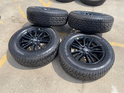 18" Toyota Grand Highlander OEM wheels rims BLACK Lexus TX350 GOODYEAR NEW