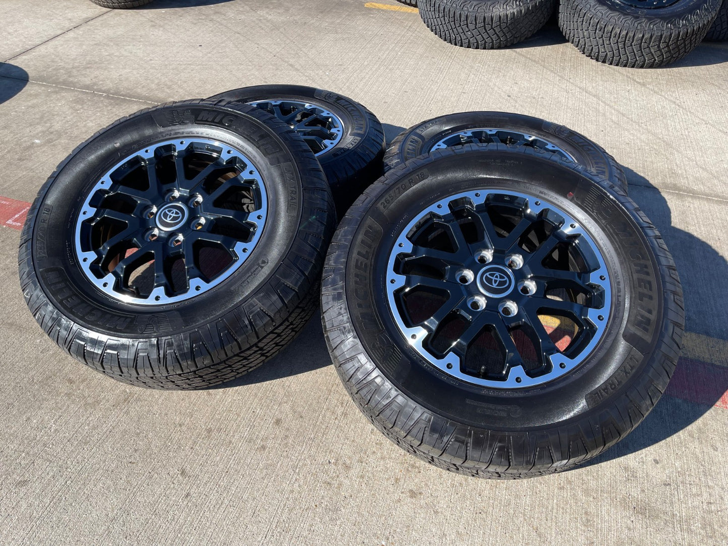 18" Toyota Tundra TRD OEM black wheels rims 75273 Sequoia 2024 2025 2026 NEW