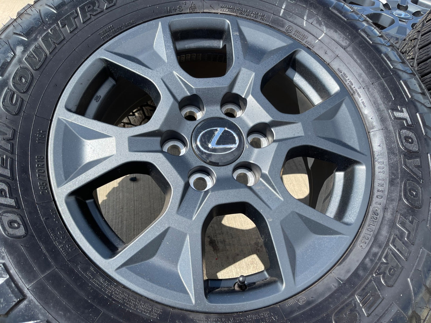 18" Toyota Tacoma TRD OEM 10544 wheels rims Land Cruiser Tundra SET TOYO A/T3