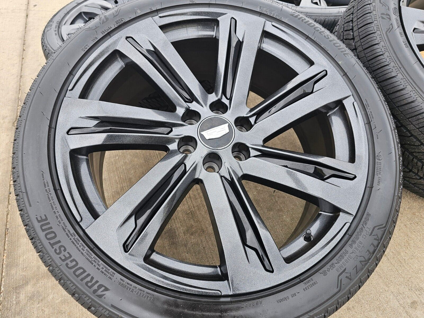24" Cadillac Escalade V OEM wheels rims tires 2022 2023 2024 2025 2026 NEW