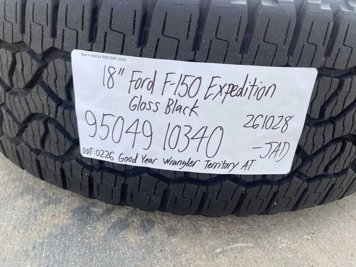 18" Ford F-150 OEM rims wheels 95049 10340 Expedition 2026 2027 GOODYEAR NEW