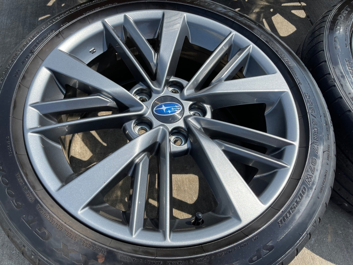 17" Subaru Impreza WRX STI OEM 68895 wheels rims Legacy Forester Outback