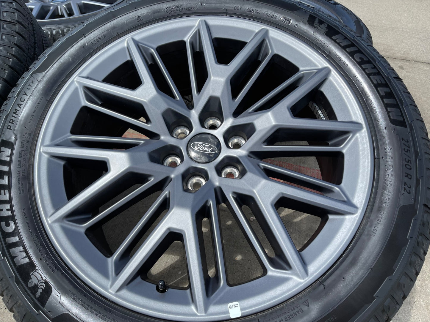 22" Ford F-150 LIMITED Plus OEM 94221 rims wheels Expedition 2025 2026 2027 NEW