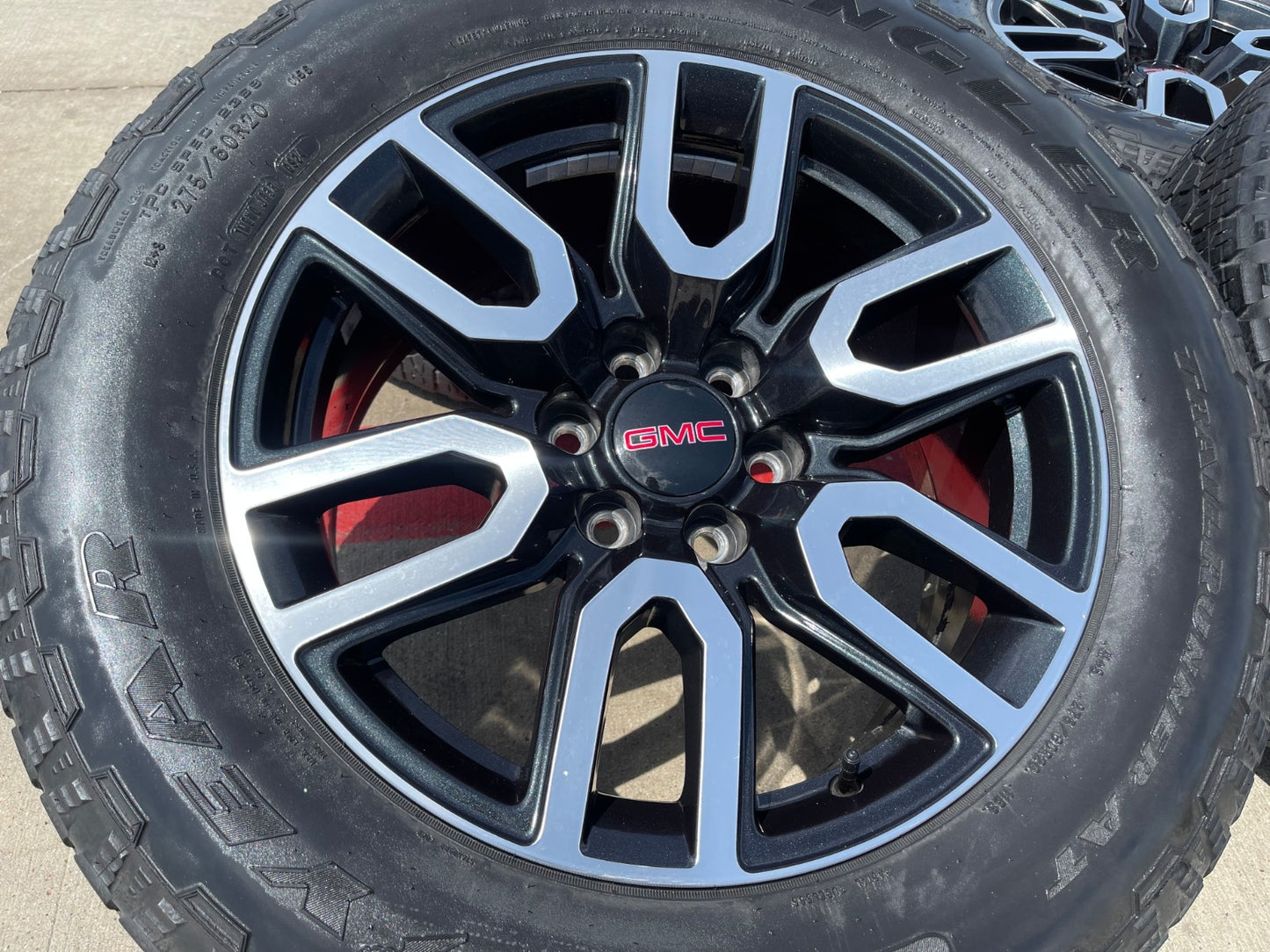 20" GMC Sierra Yukon AT4X Silverado OEM 5914 wheels rims SET GOODYEAR