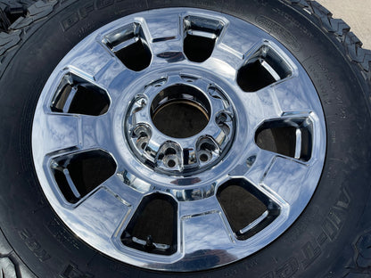 20" Ford F-250 F-350 OEM Lariat 10295 25085 10552 wheels rims NEW BFG KO2 A/T