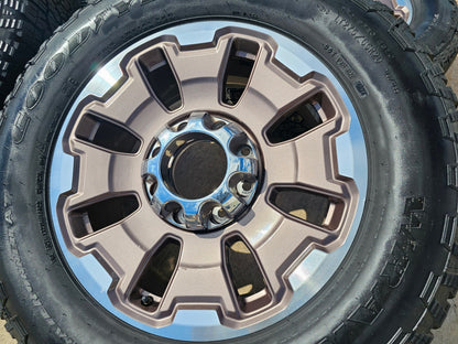 20" Ford F-250 F-350 OEM 10487 LIMITED KING RANCH tan wheels rims GOODYEAR