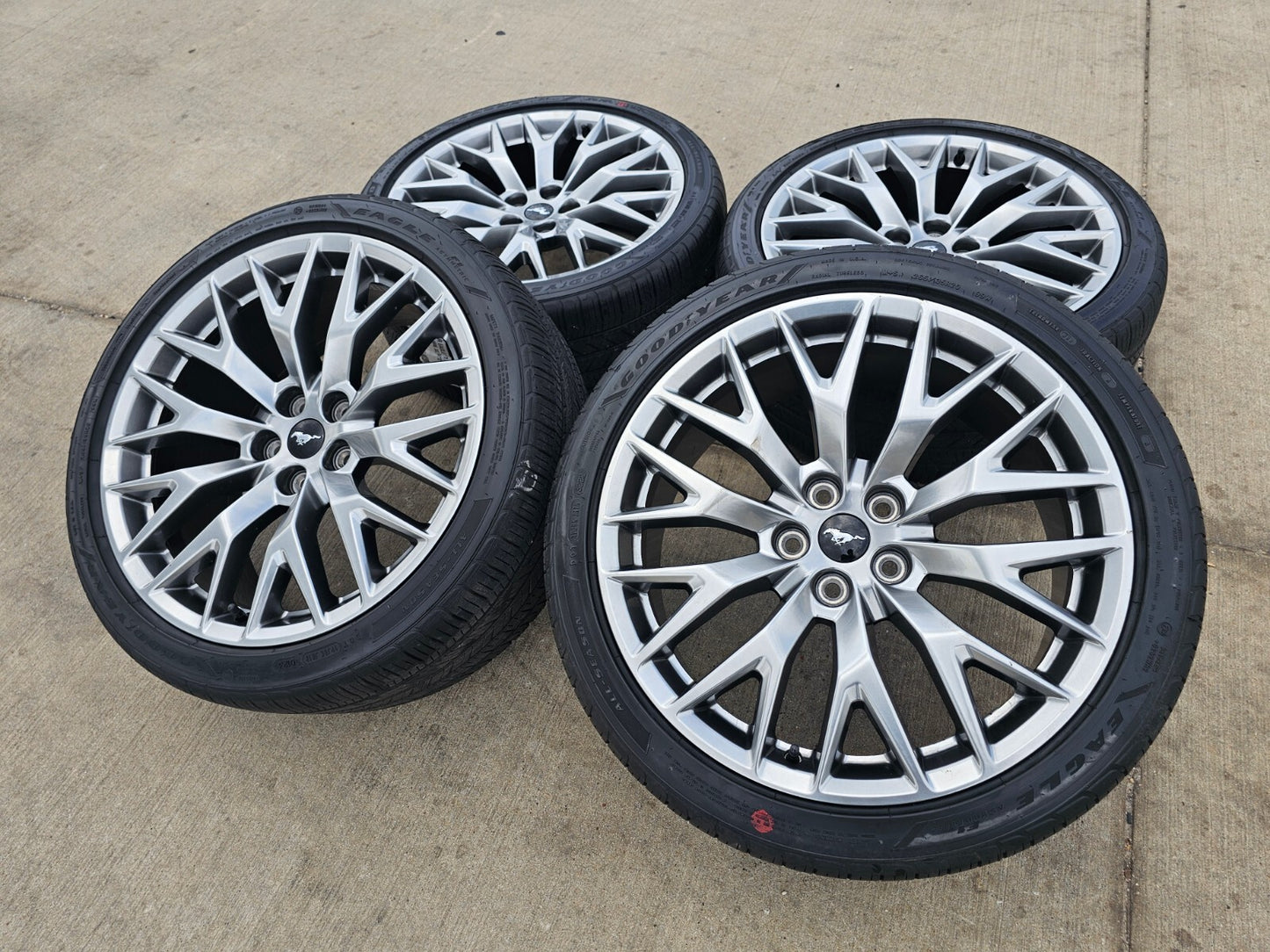 20" Ford Mustang GT OEM wheels rims 2020 2021 2022 2023 2024 2025