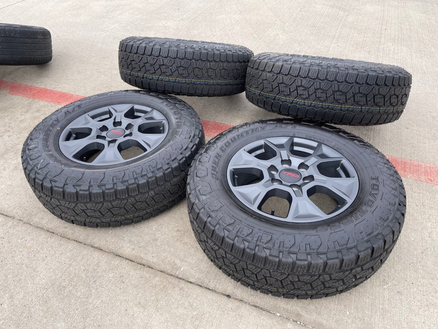 18" Toyota Tacoma Tundra Sequoia Land Cruiser TRD OEM 10544 wheels rims 2026 NEW